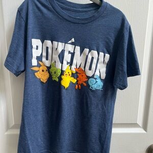 Kids Blue Graphic T-Shirt